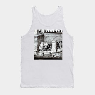 Capybaras on a date Tank Top